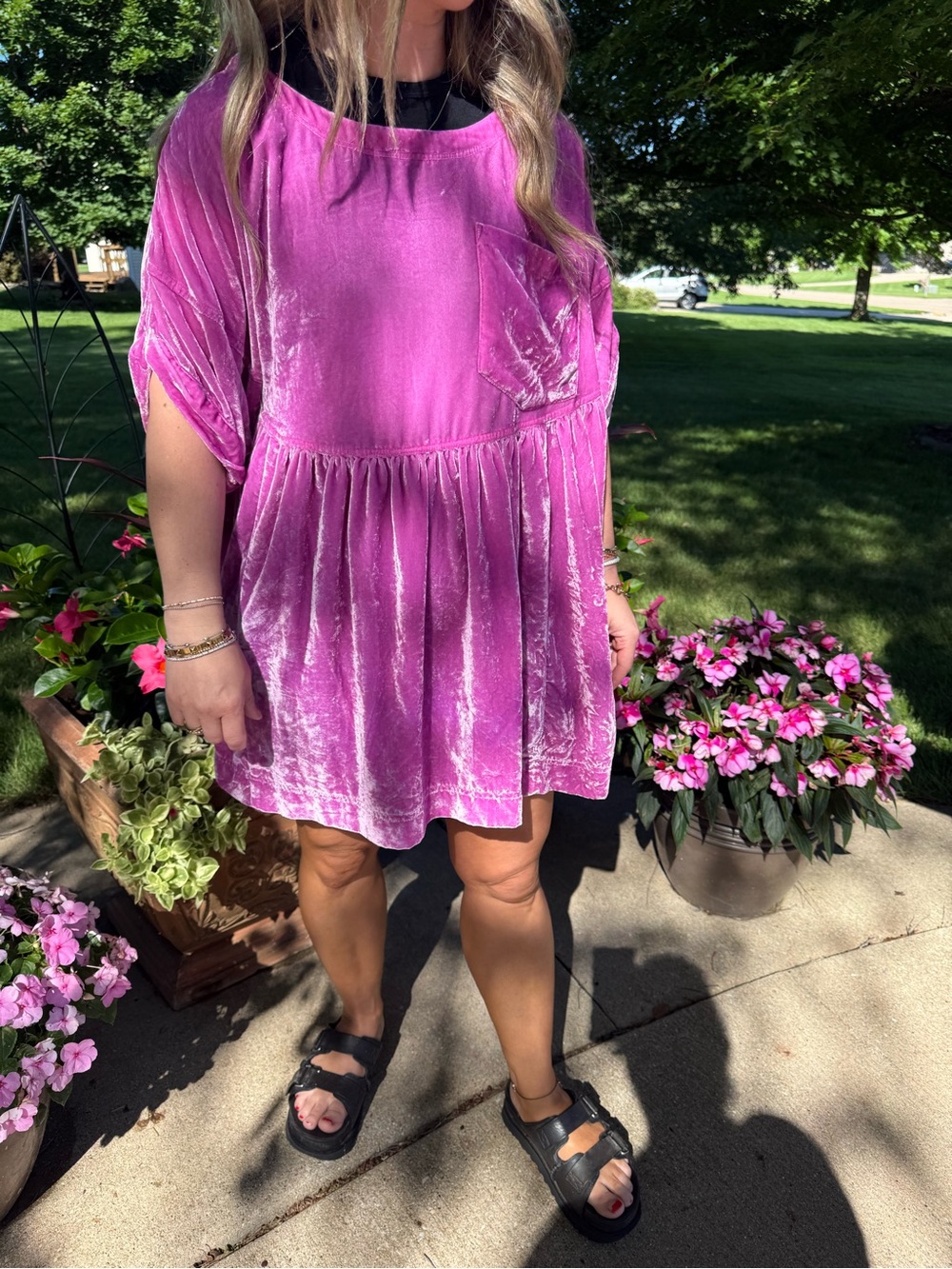 Free People Velvet Moon City Dress